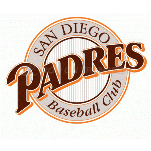 San Diego Padres Iron-on Stickers (Heat Transfers)NO.1861